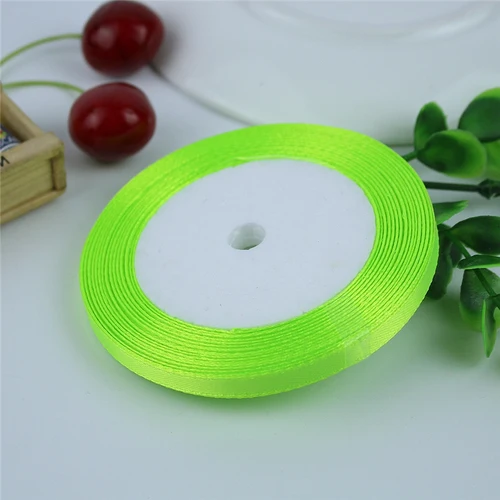 12 DIY Лента 0,6 см лента подарочная лента Красная лента упаковочная лента посылка - Цвет: 12