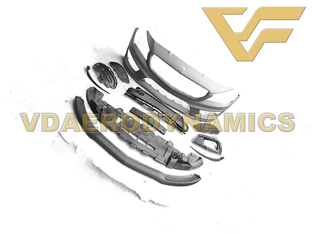 Комплект боковых обтекателей для переднего и заднего бампера 13-15 дюймов |