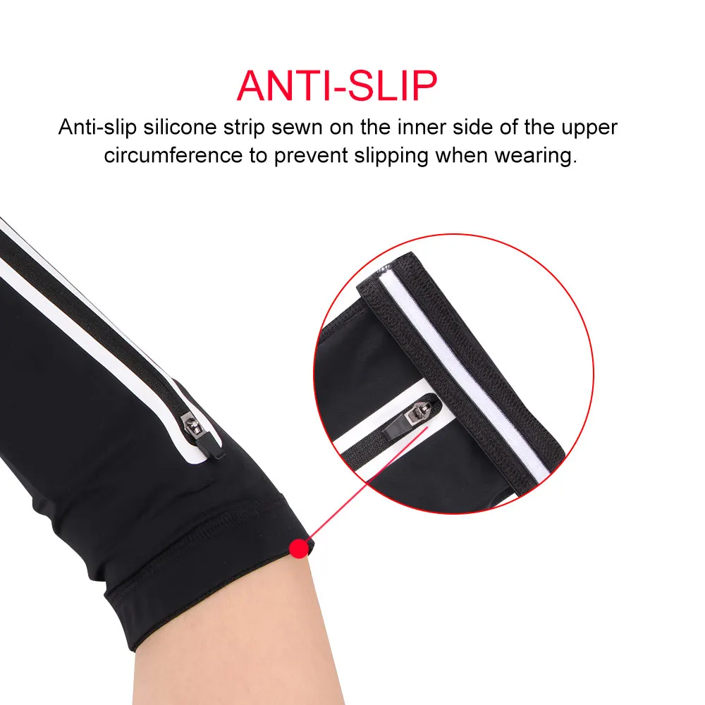 

Cell Phone Bag Armband Outdoor Running Universal Phone Case Bag Hight Elastic Jogging Cellphone Arm Band Women Men's Sportswear