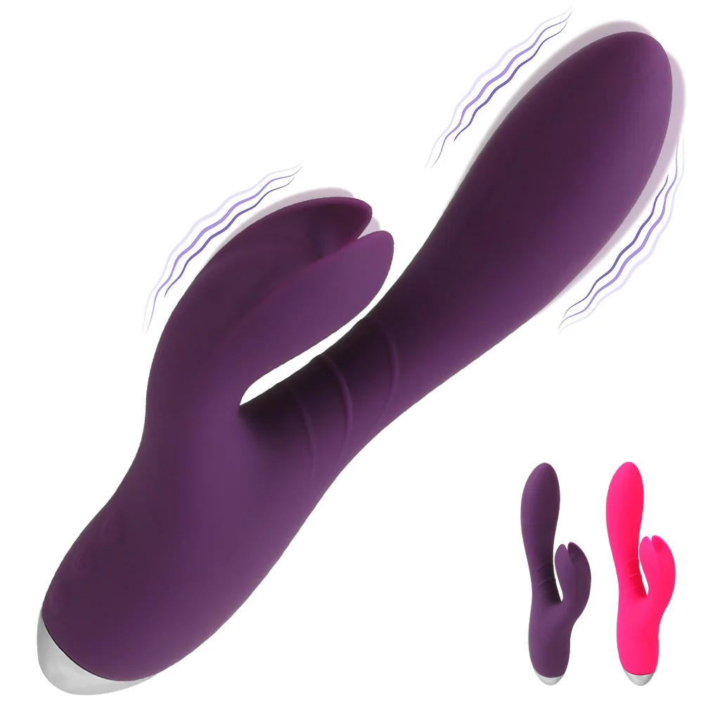 

G-spot Clitoris Stimulator 10 Modes Dual Motor Adult Products Kneading Sliding Massage Bunny Rabbit Vibrators Sex Toys For Women