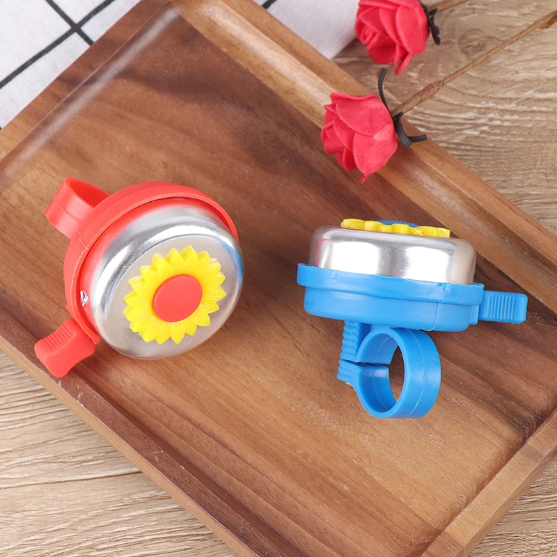 1 шт. велосипедный колокольчик кольцо милый ребенок мини в форме подсолнуха