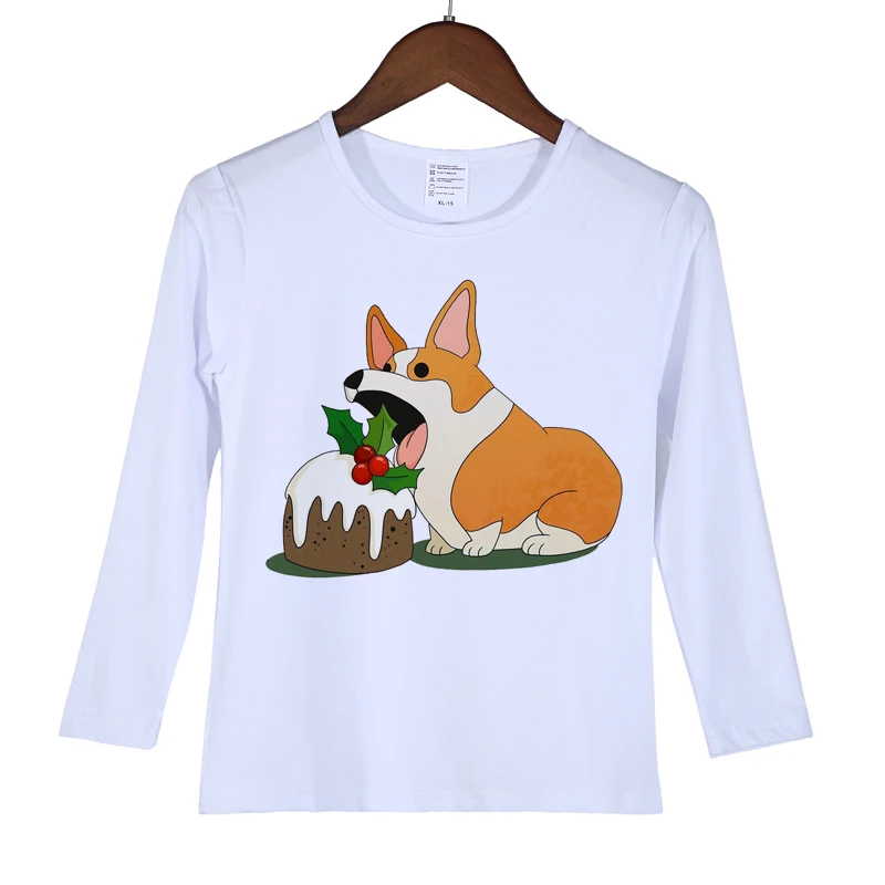 Rocket santa t-shirt New Brand Quality Baby Boy girl Clothe Christmas Santa Claus printed Long Sleeve t shirt unisex O-20