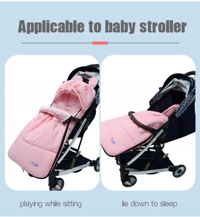 

Winter Universal Baby Stroller Accessories Waterproof Sleepsacks Sleeping Bag Warm Footmuff Socks Babyzen YOYO 2 YOYO2 Pushchair