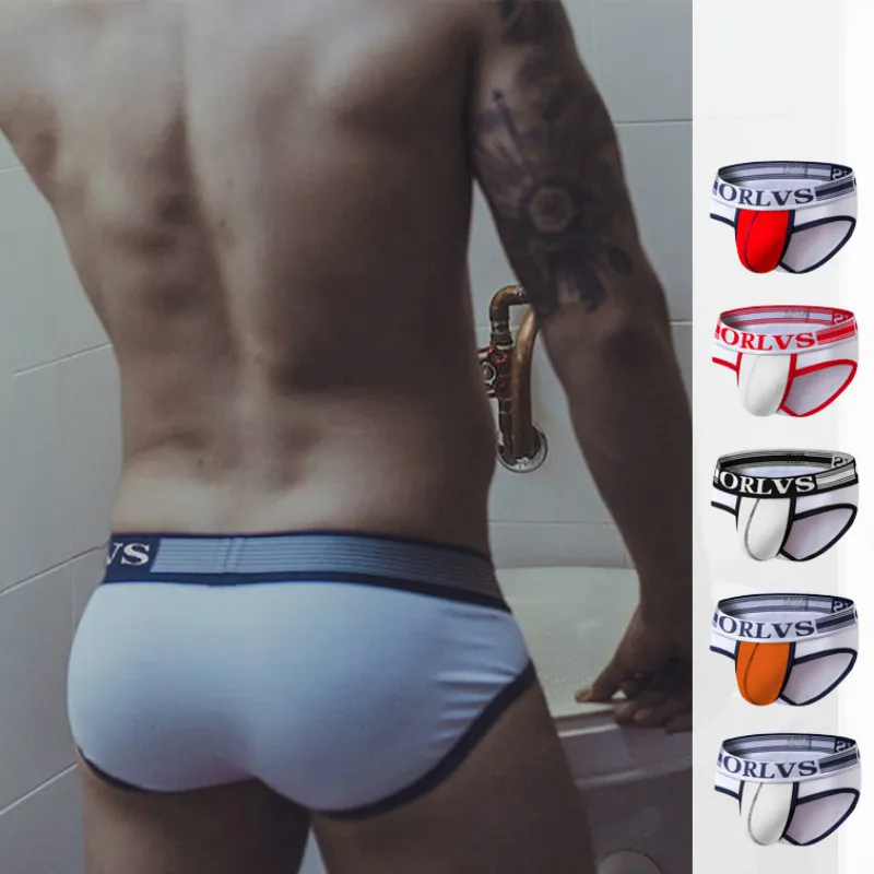 Мужское нижнее белье сексуальные мужские плавки дышащее модное мужское трусы