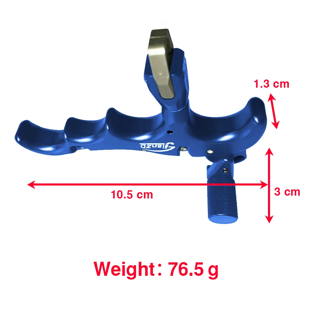 Спуск 360 ° спуск на 4 пальца регулируемый автоматический охотничий блочный лук