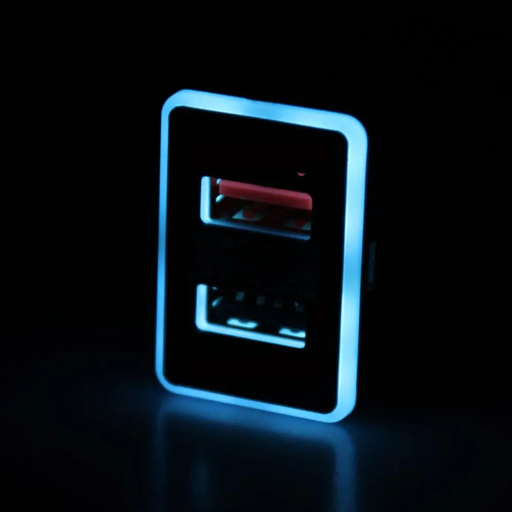 Автомобильное зарядное устройство QC3.0 Quickcharge двойной USB адаптер для телефона DVR