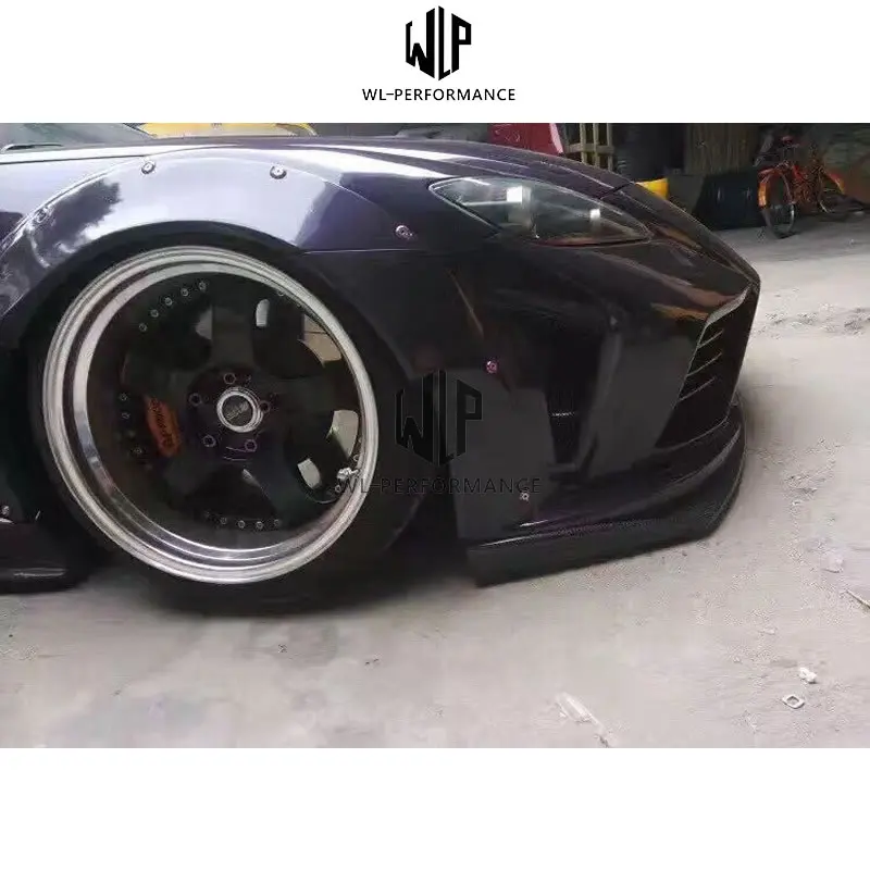 RX 8 RX8 комплект широкого кузова автомобиля FRP неокрашенный передний бампер задний