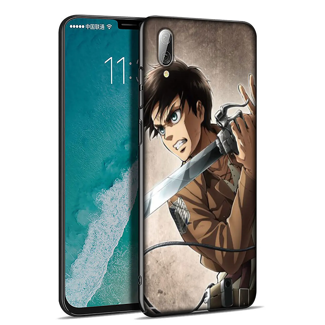 Attack on Titan Anime Eren Jaeger Soft Silicone Phone Case for Xiaomi Redmi Note 8 8T 8A 7 7A 6 6A 5 5A K30 K20 Pro GO S2 |