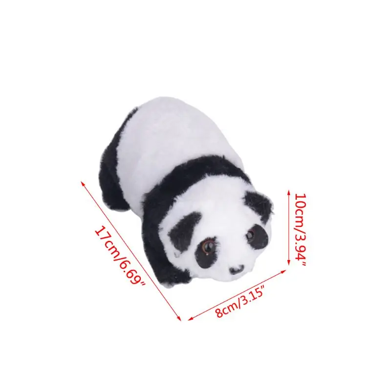 

Adorable Electric Musical Animal Walking Panda Stuffed Plush Toy Doll Educational Gift For Baby Kids Gift