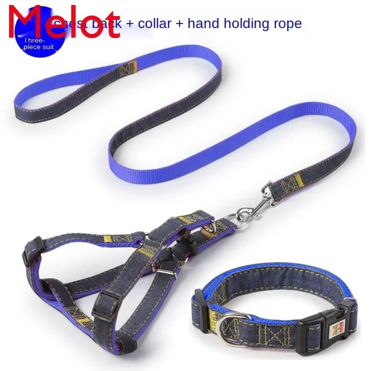 

High-End Luxury Pet Supplies Dog Hand Holding Rope Large Small Dogs Dog Chain Dog Collar Dog Leash