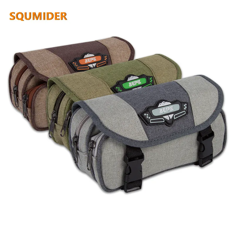 Премиум класса из плотной ткани Карандаш Чехол большой емкости ручка чехол