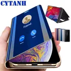 Умный чехол-книжка для vivo V17 Y9s S1 Pro Y30 V19, зеркальный, для Huawei vivo Y50 1935