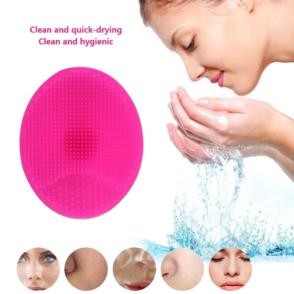 Новое поступление силиконовая Косметическая моющая Подушечка Для лица