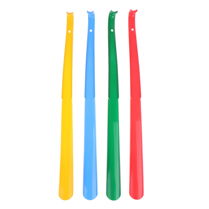 Пластиковый сверхдлинный рожок для обуви помощь с длинной ручкой скользящая