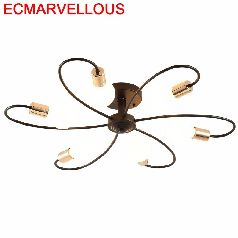 Для гостиной лампа с плафоном светильник модератор Plafonnier ing Plafondlamp Luminaria Teto Lampara De