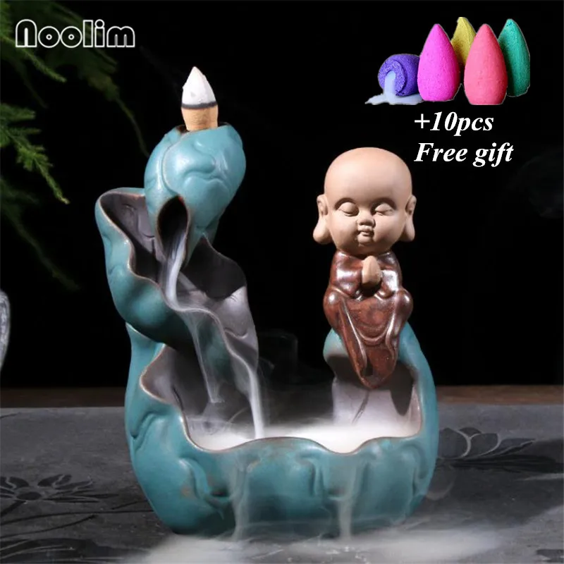 Креативная горелка для благовоний Будды керамическая подставка ручной работы в