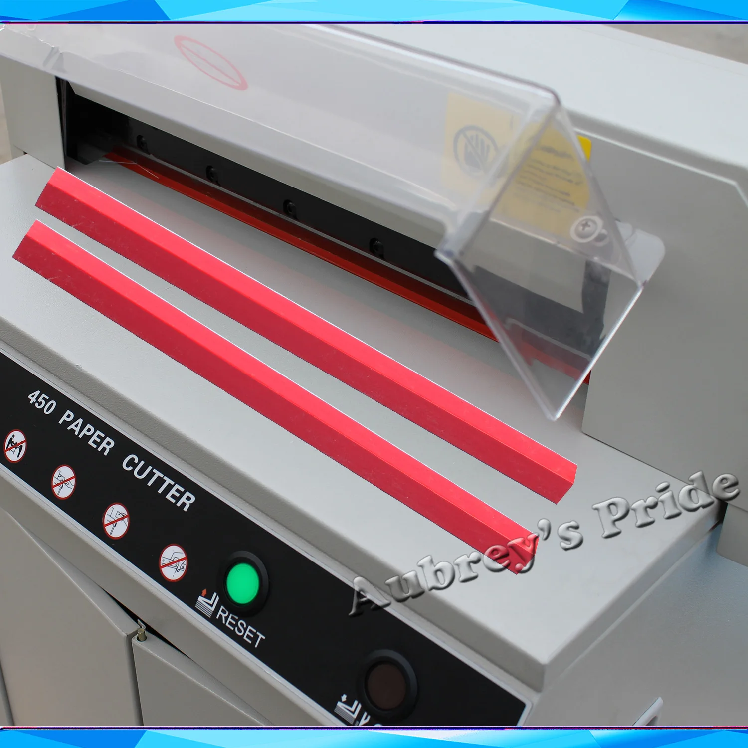 2 Pcs Red Pad Replaced of Electric Digital 450 Semi-Auto Previous Stack Thick Paper Cutter Blade Cutting Machine | Компьютеры и офис
