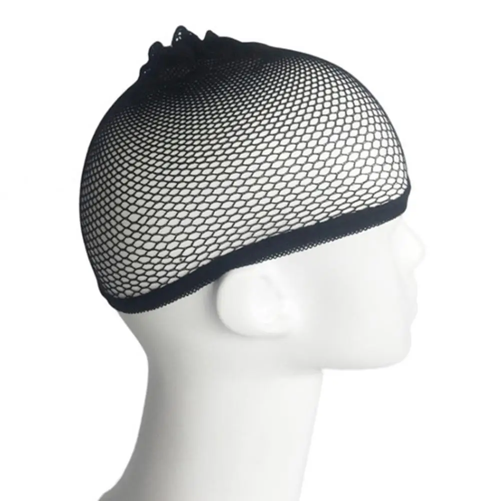 

Alileader Beauty Wish Wig 1Pcs New Stretchable Elastic Hair Nets Snood Wig Cap Cool Mesh Cosplay Black Color FishHairnet
