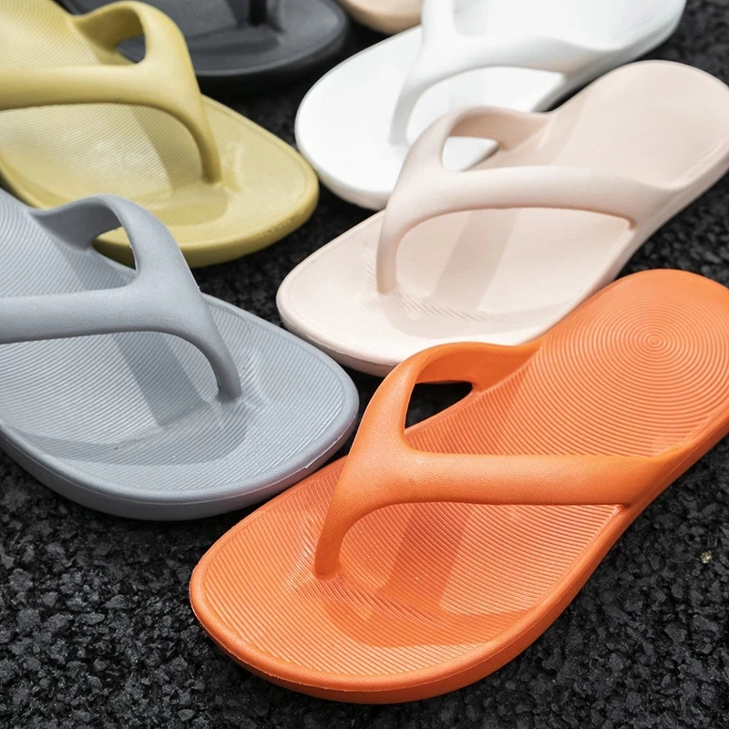 

2021 Thick Sole Slippers for Men and Women, Comfortable Non-slip Slippers for Bathroom and Home