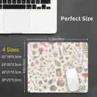 Cottagecore-выцветающий розовый коврик для мыши DIY печать Fae Сад Коттедж Cottagecore волшебный гном ведьма травы
