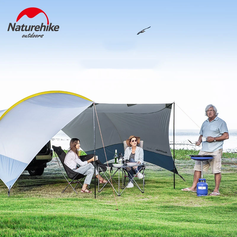 Палатка Naturehike Cloud Dome 555*410*230 см UPF 50 с защитой от УФ лучей для кемпинга палатки
