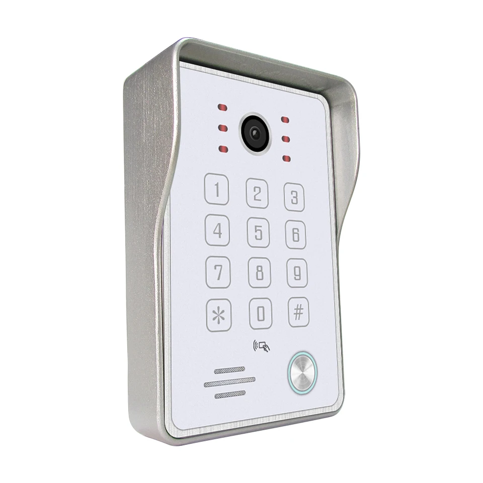 Дверной звонок Dragonsview AHD 960P наружный с камерой уличный блок вызова проводной RFID