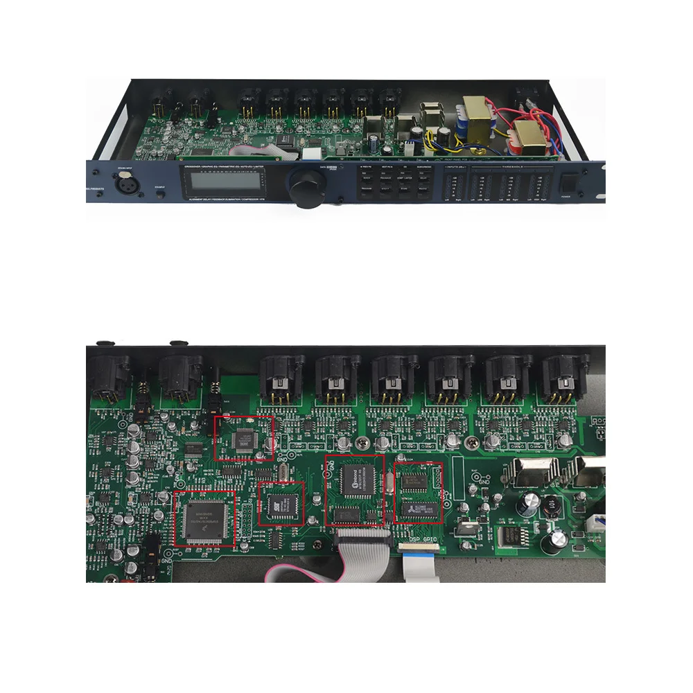 

PA 260 audio processor 2 input 6 output professional stage processing effect device high school bass large stage dedicated