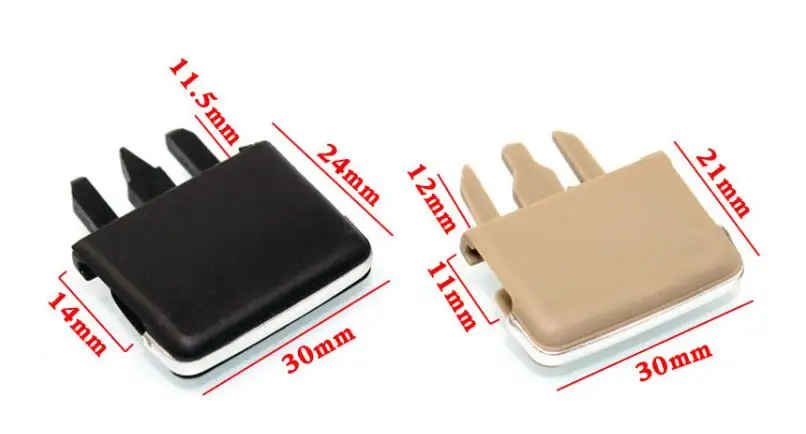 4 шт./компл. автомобильный дефлектор кондиционера Автомобильный Центр приборной