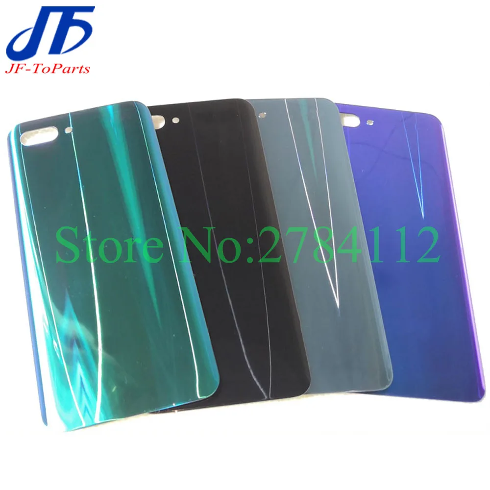 10 шт. Задняя стеклянная крышка батарейного отсека для huawei Honor 10 lite Honor10 Задняя Дверь Корпус чехол Крышка батарейного отсека задняя стеклянная панель