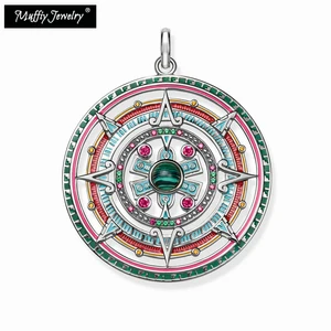 Ацтекский амулет, ювелирные изделия в европейском стиле для женщин и девушек, модный подарок из серебра 925 пробы, отличные предложения