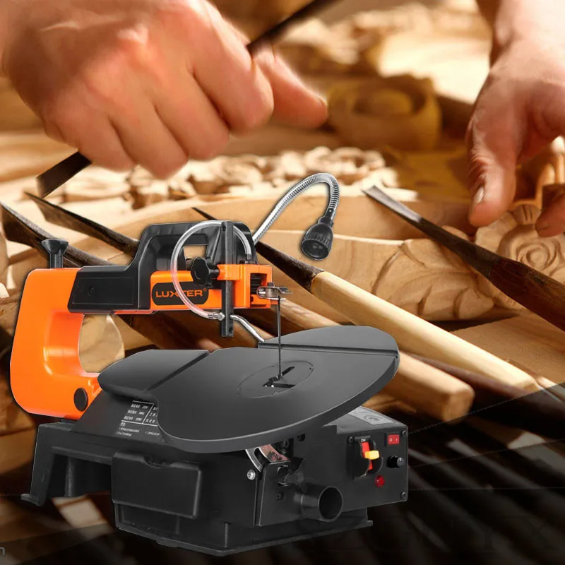 Jig пила LISM SSA16LV 120 Вт прокручивающаяся сделай сам для резки дерева пилы глубиной 50