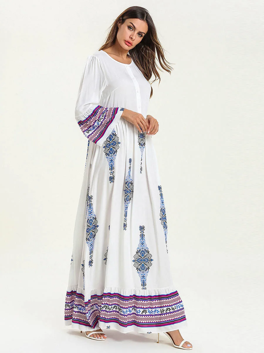 2019 abaya Qatar ОАЭ турецкий исламский Малайзия Плиссированное мусульманское платье