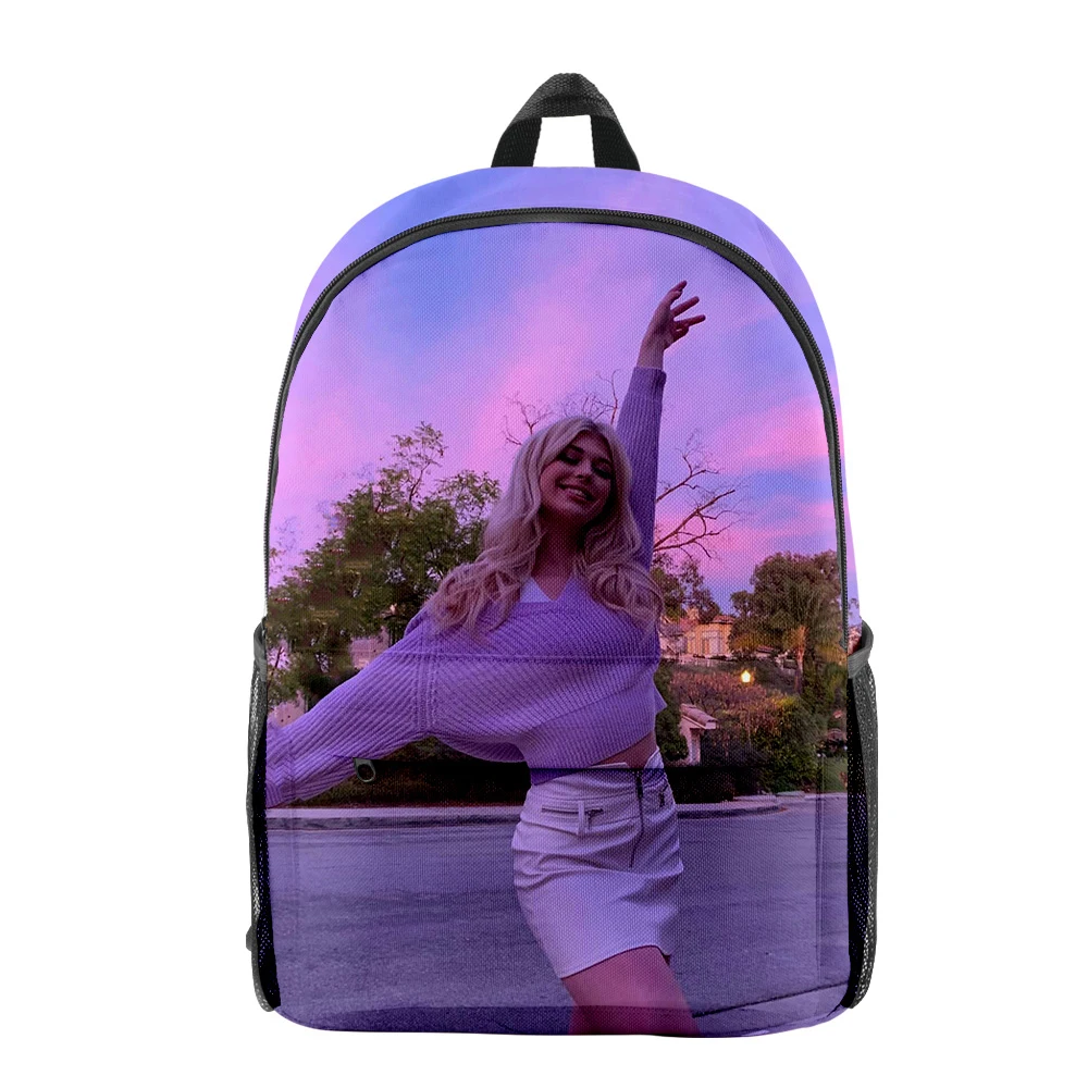 Модный серый Рюкзак Loren из ткани Оксфорд повседневная школьная сумка на молнии с