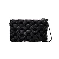 Ladies designer luxury clutch shoulder bag ladies 2020 designer bag leather messenger bag metal chain messenger handbag