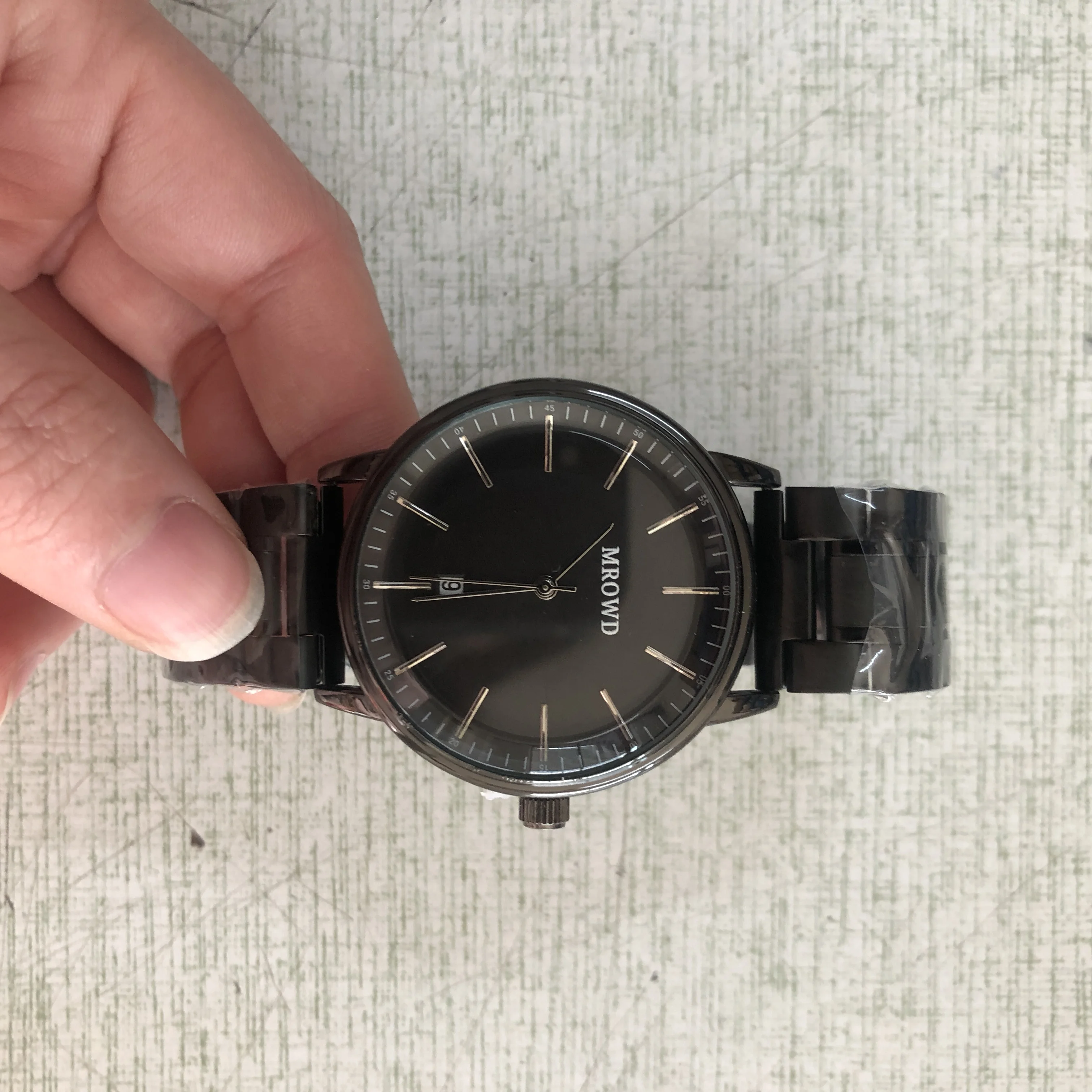 Мужские наручные часы CL046GD фирменные в деловом стиле OEM мужские с календарем и