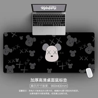 large 9004002mm cute cartoon mouse pad gamer desk mat computer gaming peripheral accessories mouse pad mat for child and adult