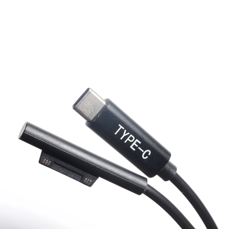 Зарядное устройство USB Type-C 15 В 3 А кабель для зарядки PD шнур Microsoft Surface Pro 6 / 5 4 Book 2