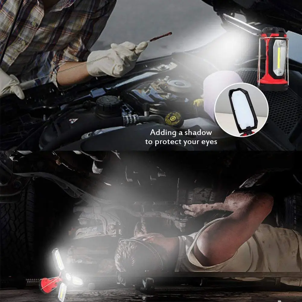 Перезаряжаемый светодиодный рабочий свет Многофункциональный наружный usb
