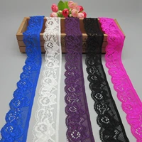 new arrivals 5 yards lace ribbon tape 30mm african lace fabric underwear sewing clothing dress accessories