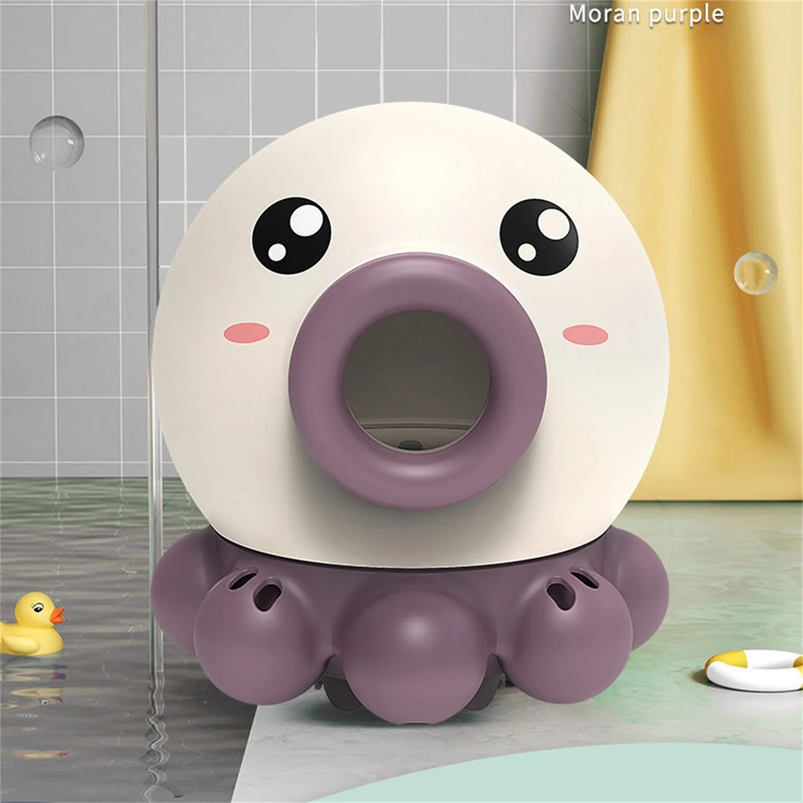 

Children Bath Water Playing Toys Chain Rowing Boat Swim Floating Cartoon octopus Baby Early Education Bathroom Beach Gifts