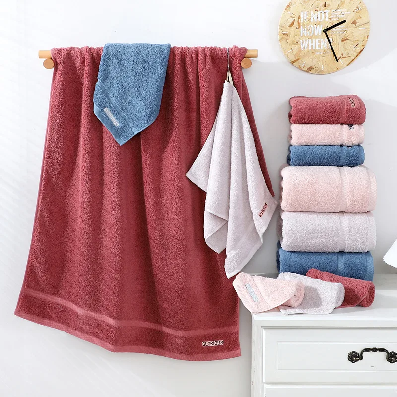 SunnyRain 1-Piece Хлопок белые полотенца банные для взрослых ванной и пляжа 70x140cm - купить