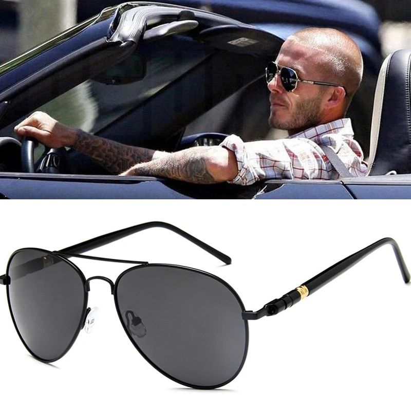 

2020 New LVVKEE brand Hot Classic fashion Men sunglasses Driving UV400 Travel 209 sun glasses oculos Gafas male rays with case