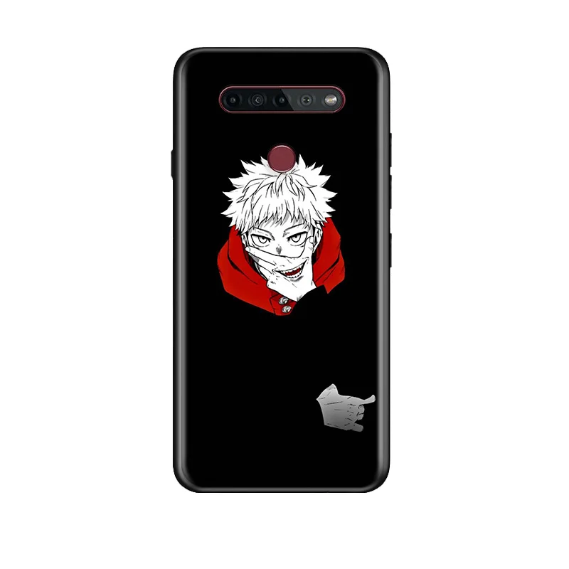 

Hot Anime Jujutsu Kaisen For LG G8 V30 V35 V40 V50 V60 Q60 K40S K50S K41S K51S K61 K71 K22 ThinQ 5G Phone Case