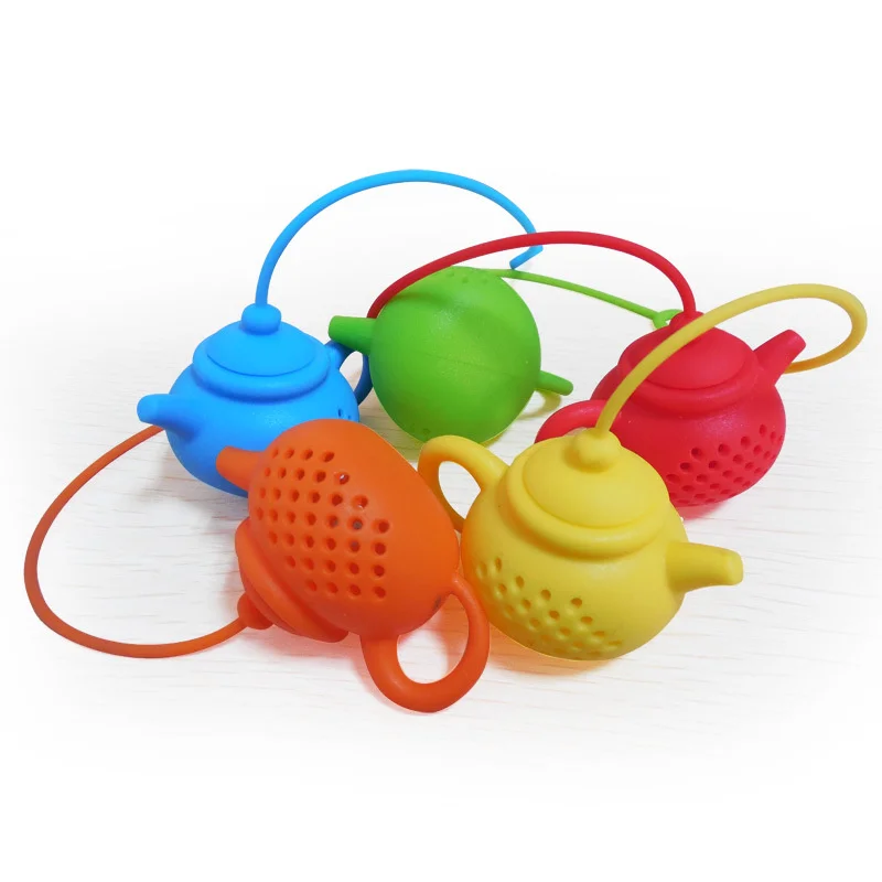 

Creative Silicone Tea Maker Teapot-like Tea Leaking Silicone Tea Separator Tea Filter Home Leaf Filter Diffuser Tea Strainers