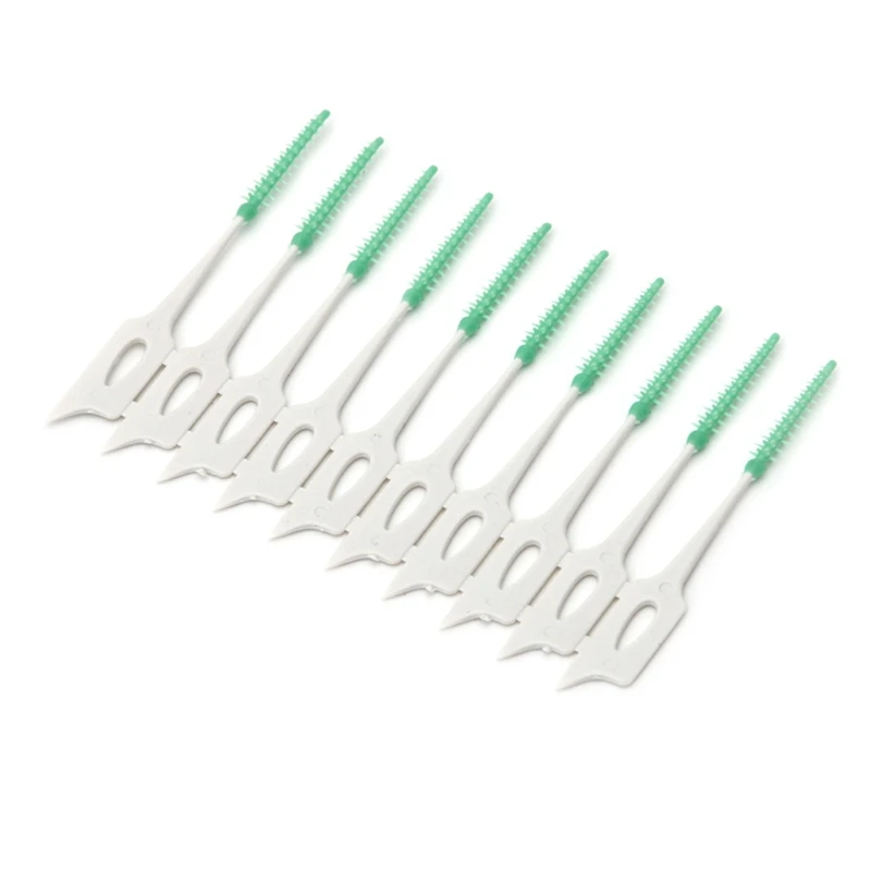 

40Pcs Soft Clean Between Interdental Floss Brushes Dental Oral Care Tool