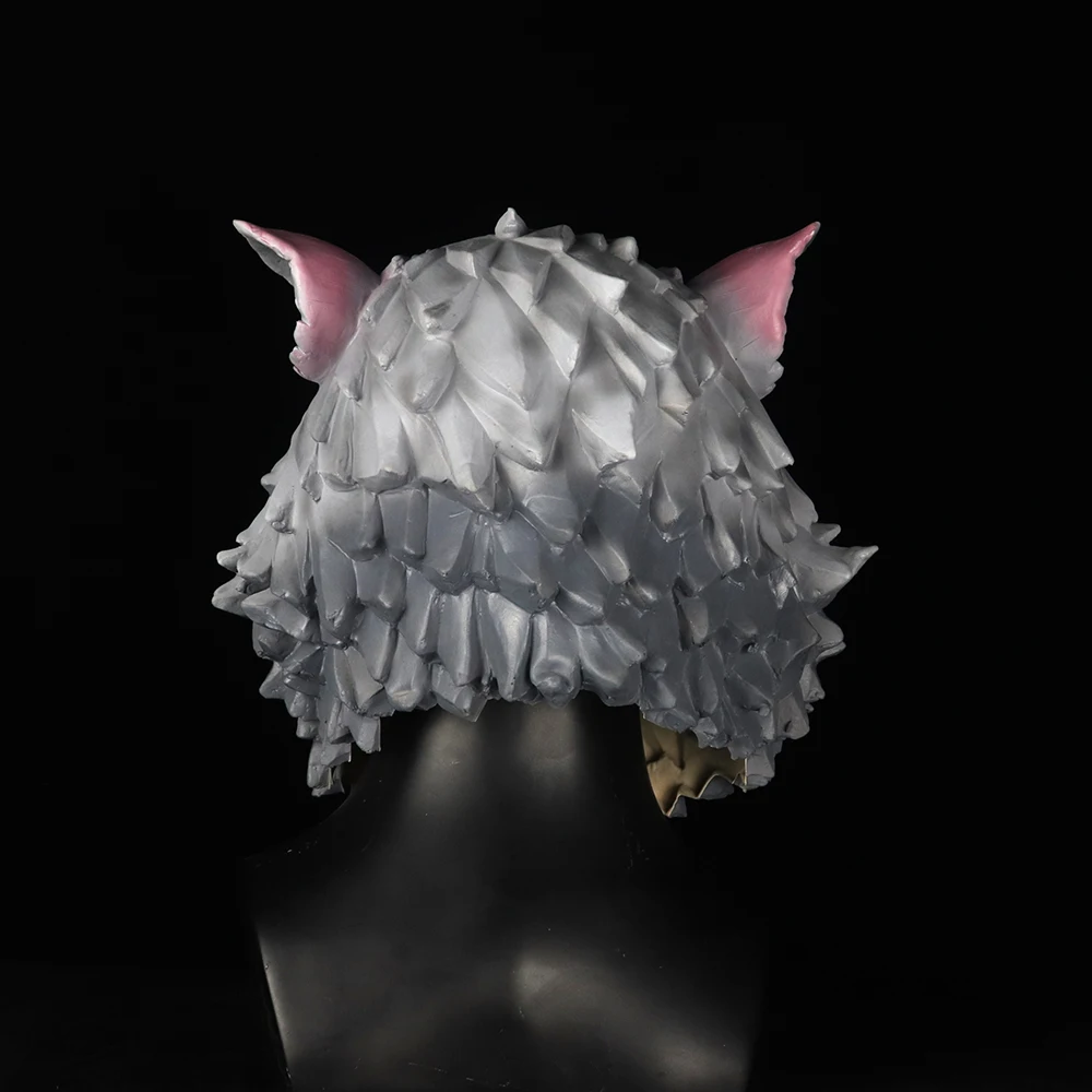 Маска для косплея из аниме рассекающий демонов латексные аксессуары костюма