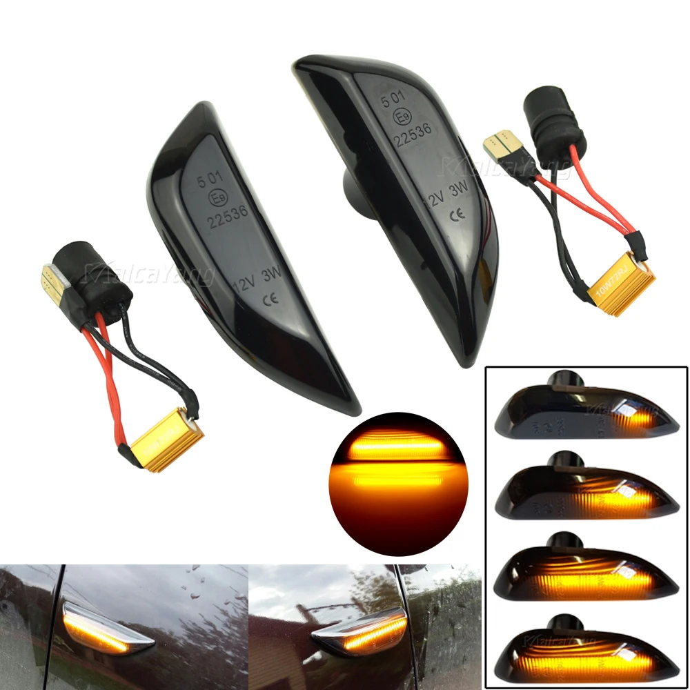 

Dynamic Flasher LED Turn Signal Side Marker Light For Opel Mokka X 2012-2020 For Chevrolet Trax For Buick Encore Indicator