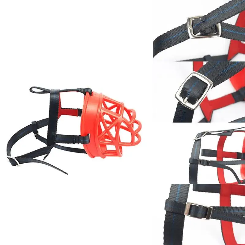 Намордник Регулируемый Анти намордник против лая укусов жевать рот для средних