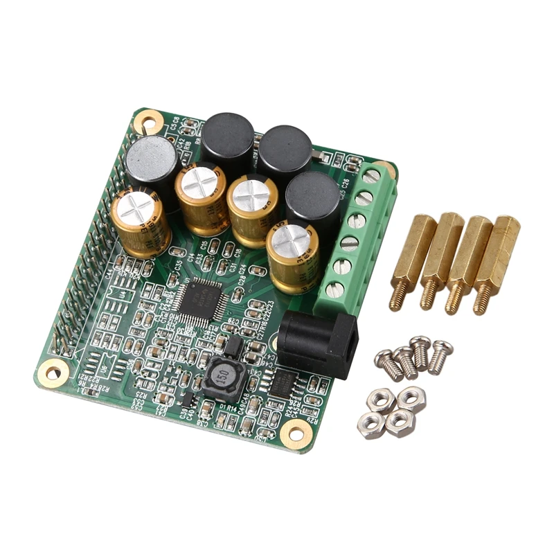 

Amplifier Audio Module Class-D Power Sound Card Expansion Board For Raspberry Pi 4 3 B +