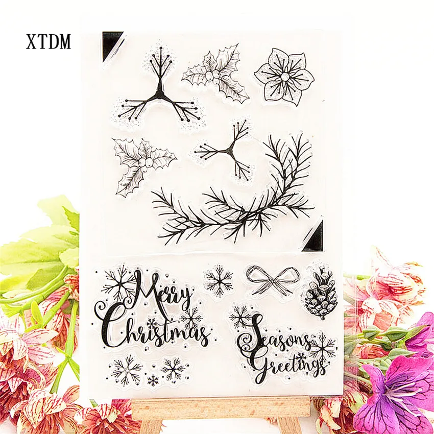 Горячая Распродажа прозрачные штампы с листьями лозы/силиконовые уплотнения